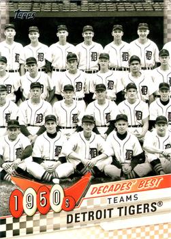 2020 Topps - Decades' Best (Series Two) #DB-1 Detroit Tigers Front