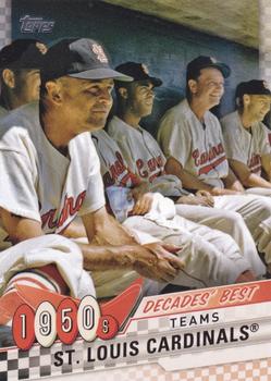 2020 Topps - Decades' Best (Series Two) #DB-3 St. Louis Cardinals Front
