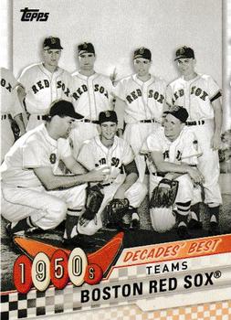 2020 Topps - Decades' Best (Series Two) #DB-4 Boston Red Sox Front