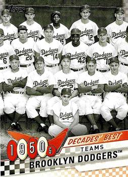 2020 Topps - Decades' Best (Series Two) #DB-7 Brooklyn Dodgers Front