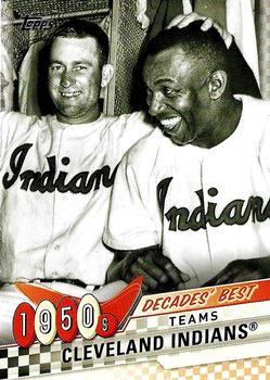 2020 Topps - Decades' Best (Series Two) #DB-9 Cleveland Indians Front