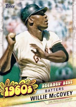 2020 Topps - Decades' Best (Series Two) #DB-27 Willie McCovey Front