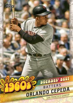 2020 Topps - Decades' Best (Series Two) #DB-28 Orlando Cepeda Front