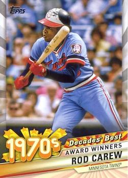 2020 Topps - Decades' Best (Series Two) #DB-36 Rod Carew Front