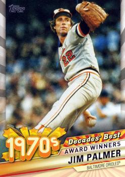 2020 Topps - Decades' Best (Series Two) #DB-39 Jim Palmer Front