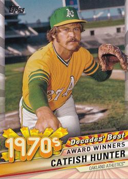 2020 Topps - Decades' Best (Series Two) #DB-40 Catfish Hunter Front
