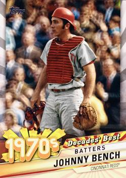 2020 Topps - Decades' Best (Series Two) #DB-41 Johnny Bench Front