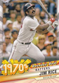 2020 Topps - Decades' Best (Series Two) #DB-42 Jim Rice Front