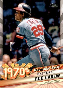 2020 Topps - Decades' Best (Series Two) #DB-44 Rod Carew Front
