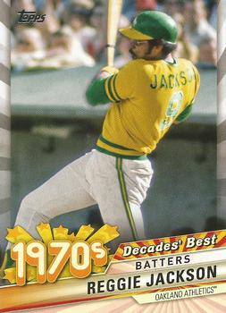 2020 Topps - Decades' Best (Series Two) #DB-46 Reggie Jackson Front