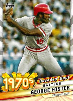 2020 Topps - Decades' Best (Series Two) #DB-49 George Foster Front