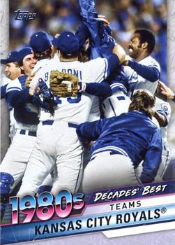 2020 Topps - Decades' Best (Series Two) #DB-56 Kansas City Royals Front