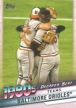 2020 Topps - Decades' Best (Series Two) #DB-60 Baltimore Orioles Front