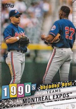 2020 Topps - Decades' Best (Series Two) #DB-72 Montreal Expos Front