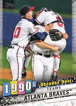 2020 Topps - Decades' Best (Series Two) #DB-74 Atlanta Braves Front