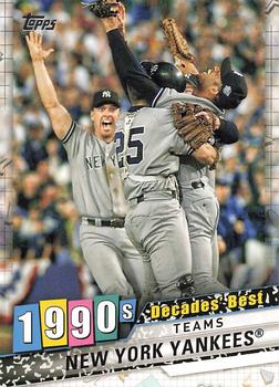 2020 Topps - Decades' Best (Series Two) #DB-75 New York Yankees Front