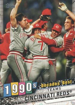 2020 Topps - Decades' Best (Series Two) #DB-77 Cincinnati Reds Front