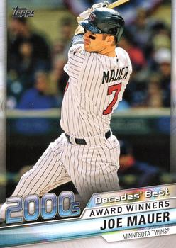 2020 Topps - Decades' Best (Series Two) #DB-82 Joe Mauer Front