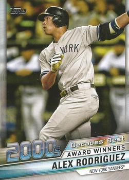 2020 Topps - Decades' Best (Series Two) #DB-84 Alex Rodriguez Front