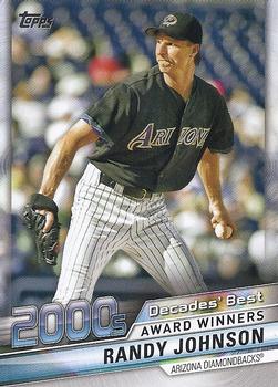 2020 Topps - Decades' Best (Series Two) #DB-87 Randy Johnson Front