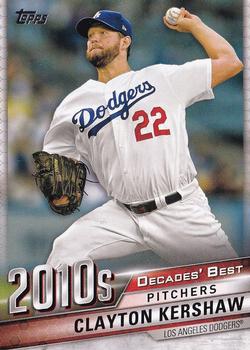 2020 Topps - Decades' Best (Series Two) #DB-92 Clayton Kershaw Front
