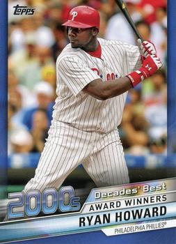 2020 Topps - Decades' Best Blue (Series Two) #DB-83 Ryan Howard Front