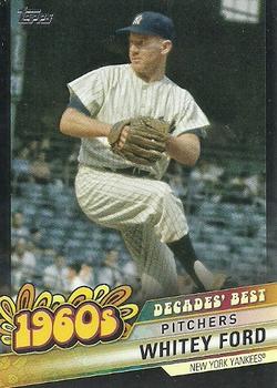 2020 Topps - Decades' Best Black (Series Two) #DB-11 Whitey Ford Front