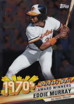 2020 Topps - Decades' Best Chrome (Series Two) #DBC-31 Eddie Murray Front