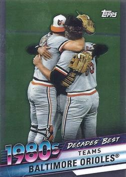 2020 Topps - Decades' Best Chrome (Series Two) #DBC-60 Baltimore Orioles Front