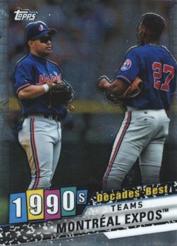 2020 Topps - Decades' Best Chrome (Series Two) #DBC-72 Montreal Expos Front