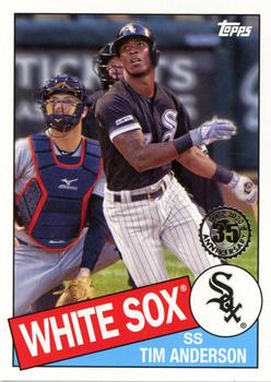 2020 Topps - 1985 Topps Baseball 35th Anniversary (Series Two) #85TB-9 Tim Anderson Front