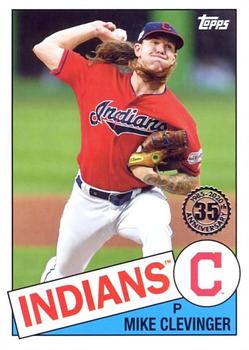 2020 Topps - 1985 Topps Baseball 35th Anniversary (Series Two) #85TB-14 Mike Clevinger Front
