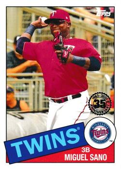 2020 Topps - 1985 Topps Baseball 35th Anniversary (Series Two) #85TB-25 Miguel Sano Front