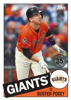 2020 Topps - 1985 Topps Baseball 35th Anniversary (Series Two) #85TB-39 Buster Posey Front