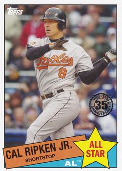 2020 Topps - 1985 Topps Baseball 35th Anniversary All-Stars #85AS-4 Cal Ripken Jr. Front