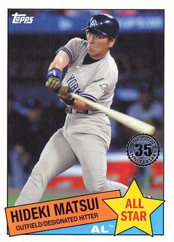 2020 Topps - 1985 Topps Baseball 35th Anniversary All-Stars #85AS-10 Hideki Matsui Front