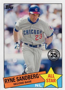 2020 Topps - 1985 Topps Baseball 35th Anniversary All-Stars #85AS-12 Ryne Sandberg Front