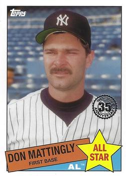2020 Topps - 1985 Topps Baseball 35th Anniversary All-Stars #85AS-23 Don Mattingly Front