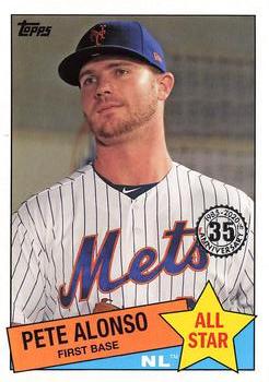 2020 Topps - 1985 Topps Baseball 35th Anniversary All-Stars #85AS-44 Pete Alonso Front