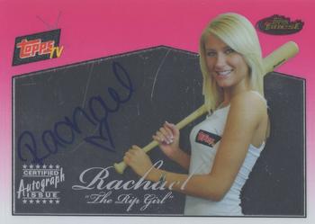 2008 Finest - Topps TV Autographs #FA-RGR Rachael Front