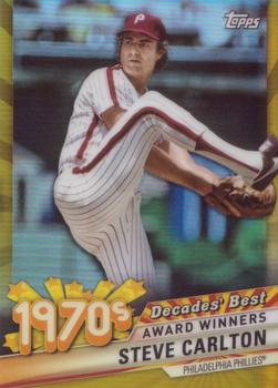 2020 Topps - Decades' Best Chrome Gold (Series Two) #DBC-37 Steve Carlton Front