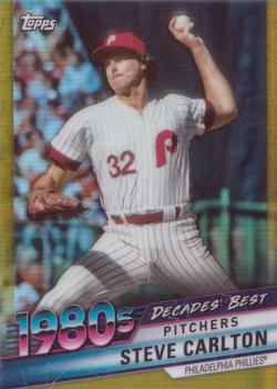 2020 Topps - Decades' Best Chrome Gold (Series Two) #DBC-62 Steve Carlton Front