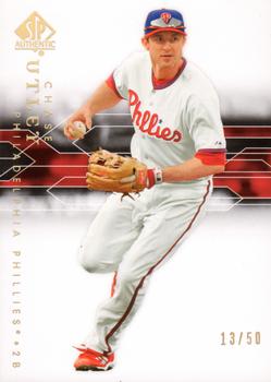 2008 SP Authentic - Gold #27 Chase Utley Front