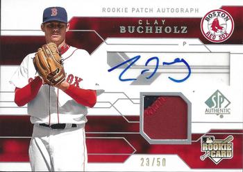 2008 SP Authentic - Gold #112 Clay Buchholz Front