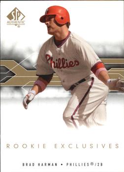 2008 SP Authentic - Rookie Exclusives #RE-BH Brad Harman Front