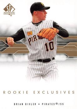 2008 SP Authentic - Rookie Exclusives #RE-BI Brian Bixler Front