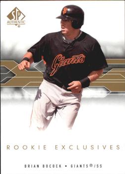 2008 SP Authentic - Rookie Exclusives #RE-BO Brian Bocock Front