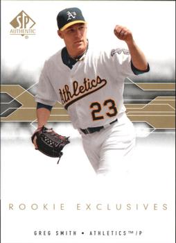 2008 SP Authentic - Rookie Exclusives #RE-GS Greg Smith Front