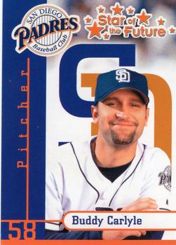 2000 San Diego Padres MADD #NNO Buddy Carlyle Front