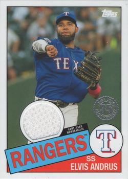 2020 Topps - 1985 Topps Baseball 35th Anniversary Relics (Series Two) #85TR-EA Elvis Andrus Front